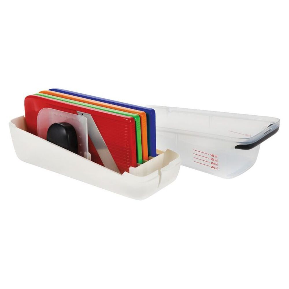 Oxo Multicolor Cutting Board Set with Storage